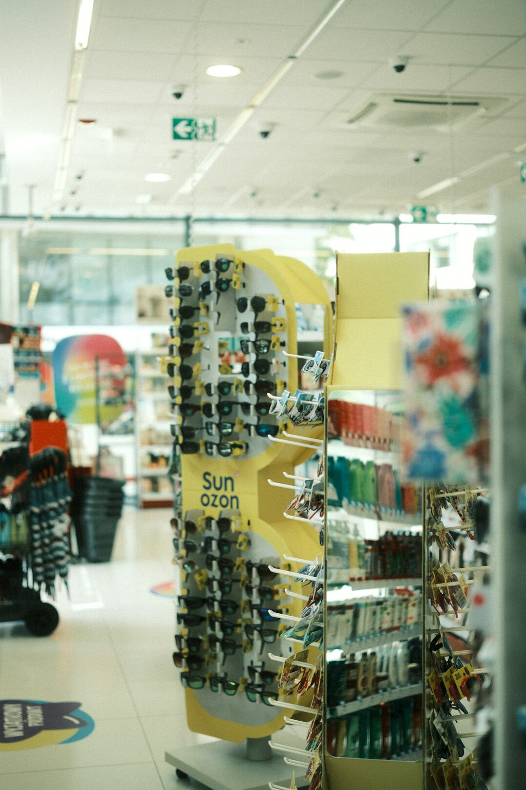 store detective watching shoppers